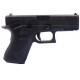 Страйкбольный пистолет WE GLOCK-19 gen5, металл слайд, сменные накладки, авт. огонь WE-G011-BK